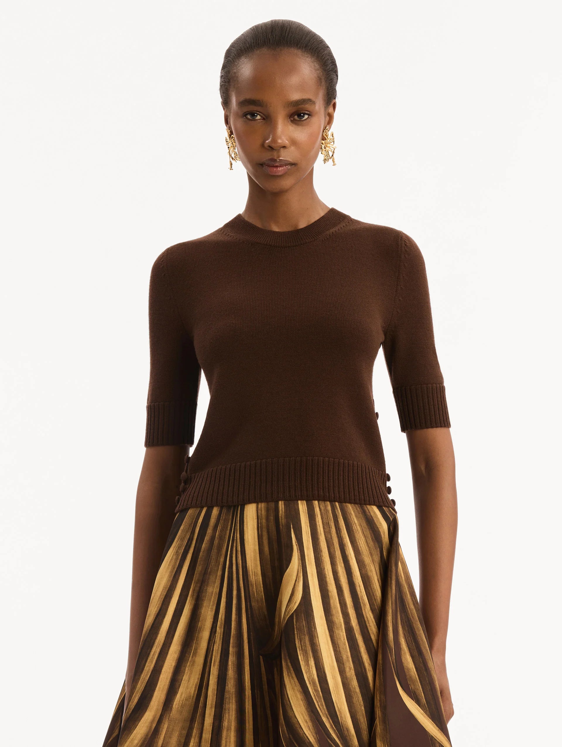 BUTTON DETAIL PULLOVER