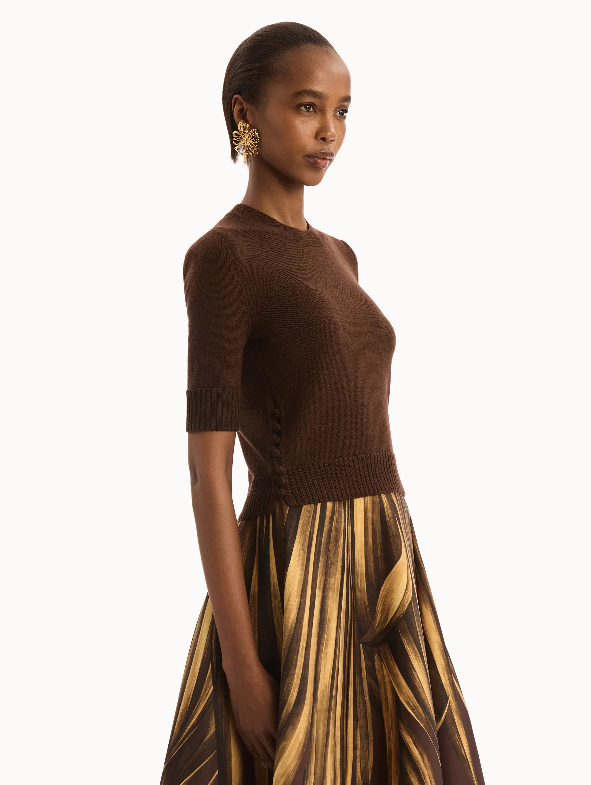 BUTTON DETAIL PULLOVER