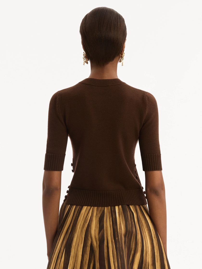 BUTTON DETAIL PULLOVER