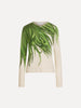 PALM LEAVES CARDIGAN