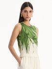 PALM LEAVES TANK