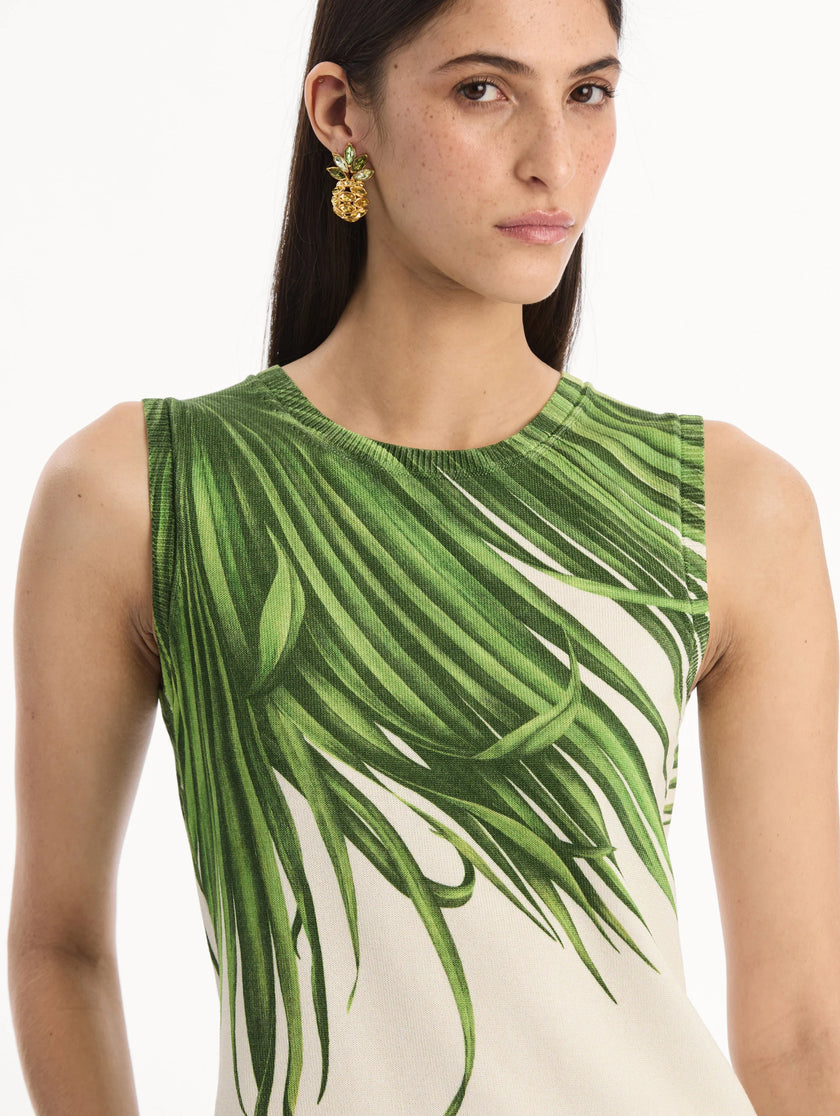 PALM LEAVES TANK