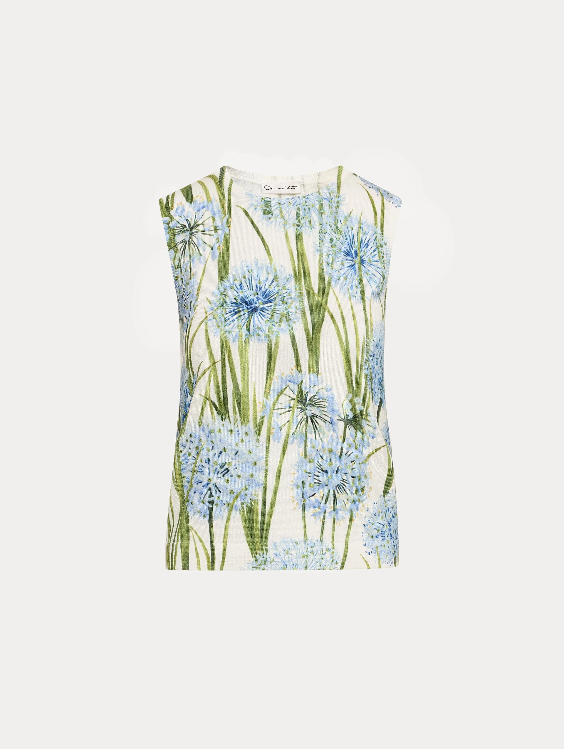 PRINTED ALLIUM KNIT TANK