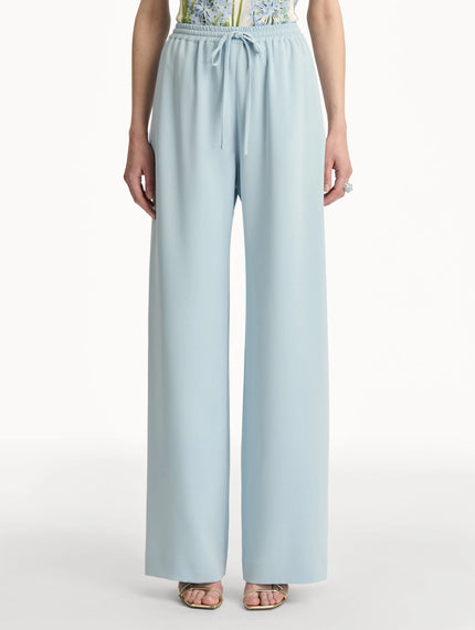 SILK GEORGETTE DRAWSTRING PANT