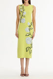 LONG RELAXED SLEEVELESS KNIT DRESS