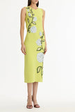 LONG RELAXED SLEEVELESS KNIT DRESS