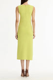 LONG RELAXED SLEEVELESS KNIT DRESS