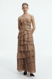 PHOEBE PLEATED GOWN