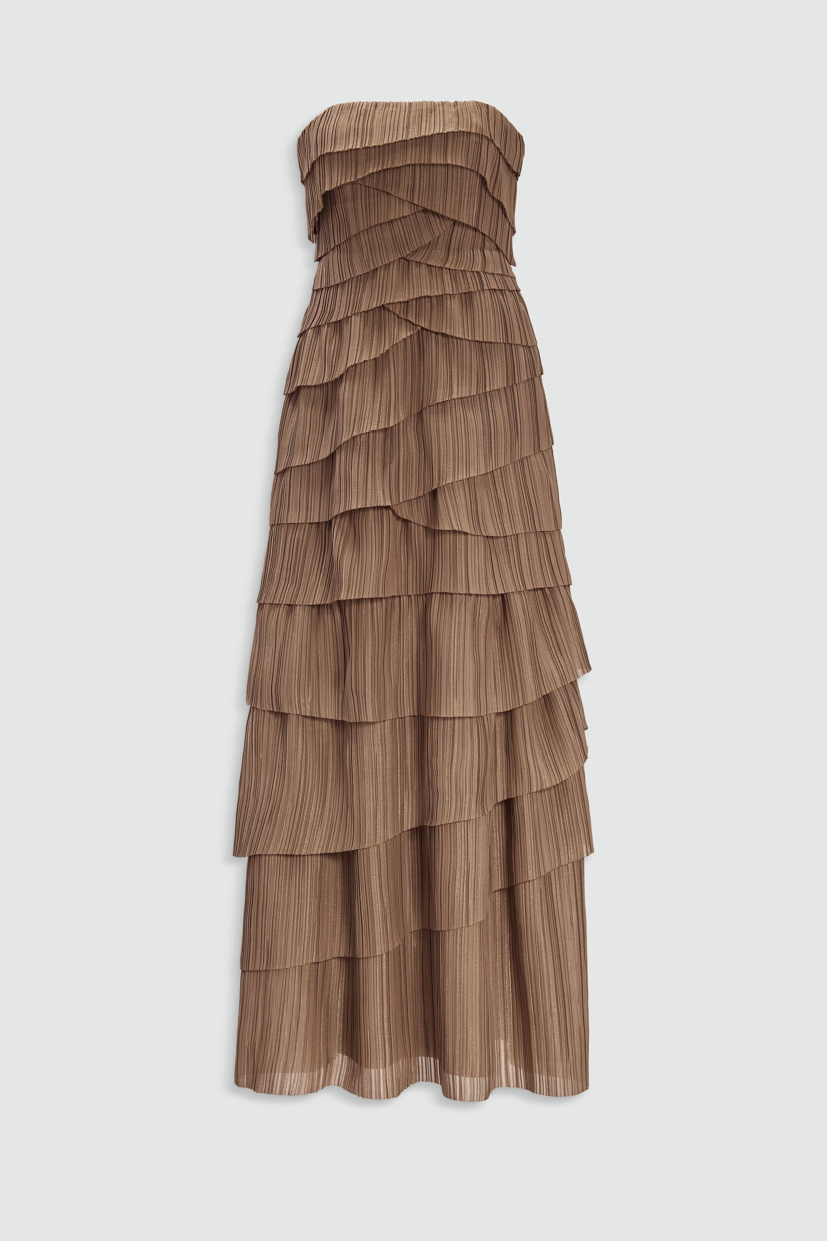 PHOEBE PLEATED GOWN