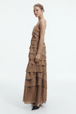 PHOEBE PLEATED GOWN