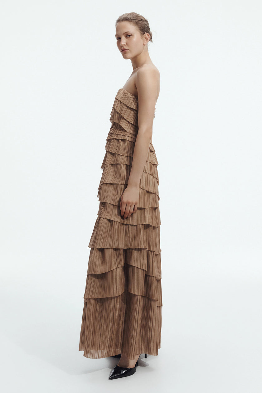 PHOEBE PLEATED GOWN