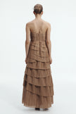 PHOEBE PLEATED GOWN
