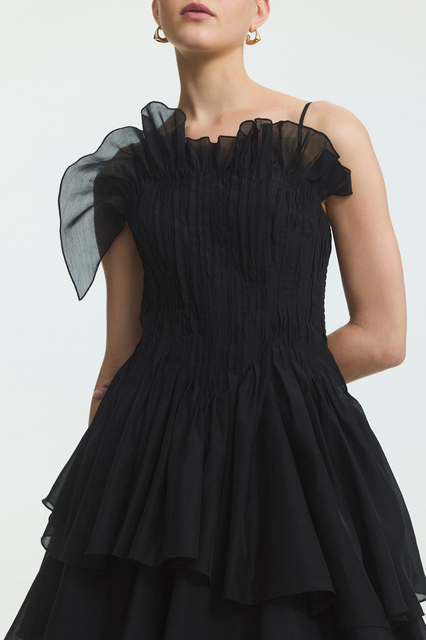 SONNET GOWN IN BLACK