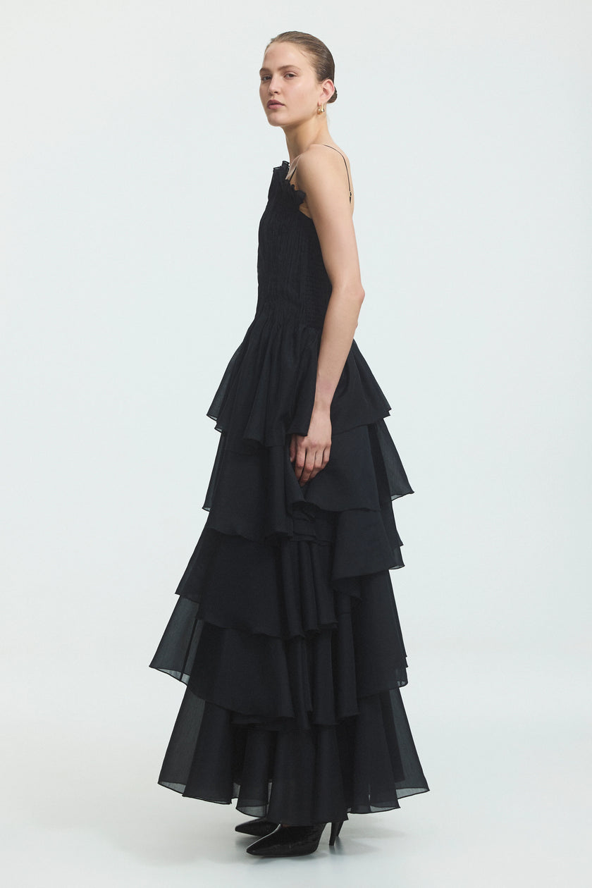 SONNET GOWN IN BLACK