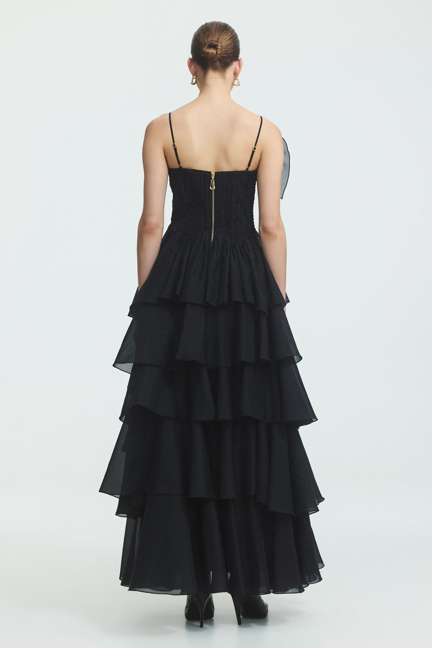 SONNET GOWN IN BLACK