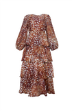 CHELSEA DRESS IN DAPPLED DOE