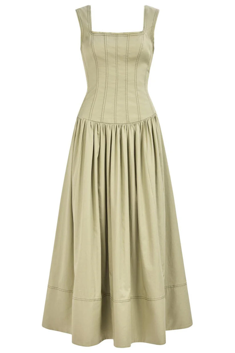 SPIRELLE MIDI DRESS