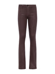 SELMA COATED BOOTCUT JEAN IN CHOCOLATE COATED
