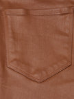 SELMA COATED BOOTCUT JEAN IN COGNAC COATED