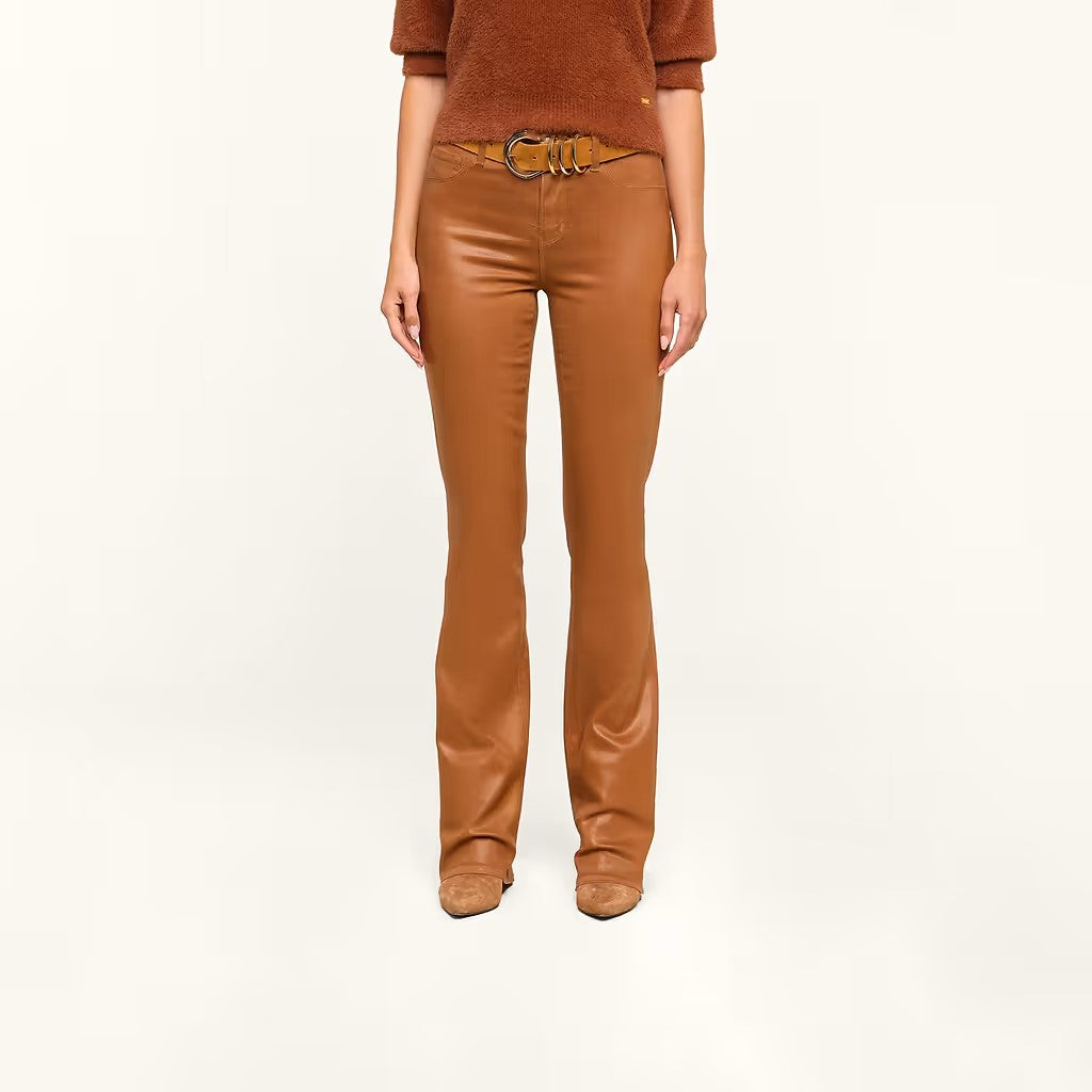 SELMA COATED BOOTCUT JEAN IN JAVA COATED