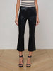 KENDRA COATED CROPPED FLARE JEAN