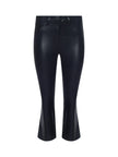KENDRA COATED CROPPED FLARE JEAN