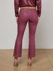 KENDRA COATED CROPPED FLARE JEAN