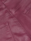 KENDRA COATED CROPPED FLARE JEAN