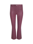 KENDRA COATED CROPPED FLARE JEAN