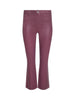 KENDRA COATED CROPPED FLARE JEAN