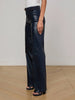 CLAYTON COATED WIDE LEG JEAN