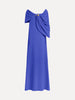 OFF SHOULDER DRAPED DETAIL GEORGETTE CAFTAN