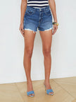 CLARK DISTRESSED DENIM SHORT