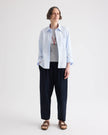 PLEATED SWEATPANT