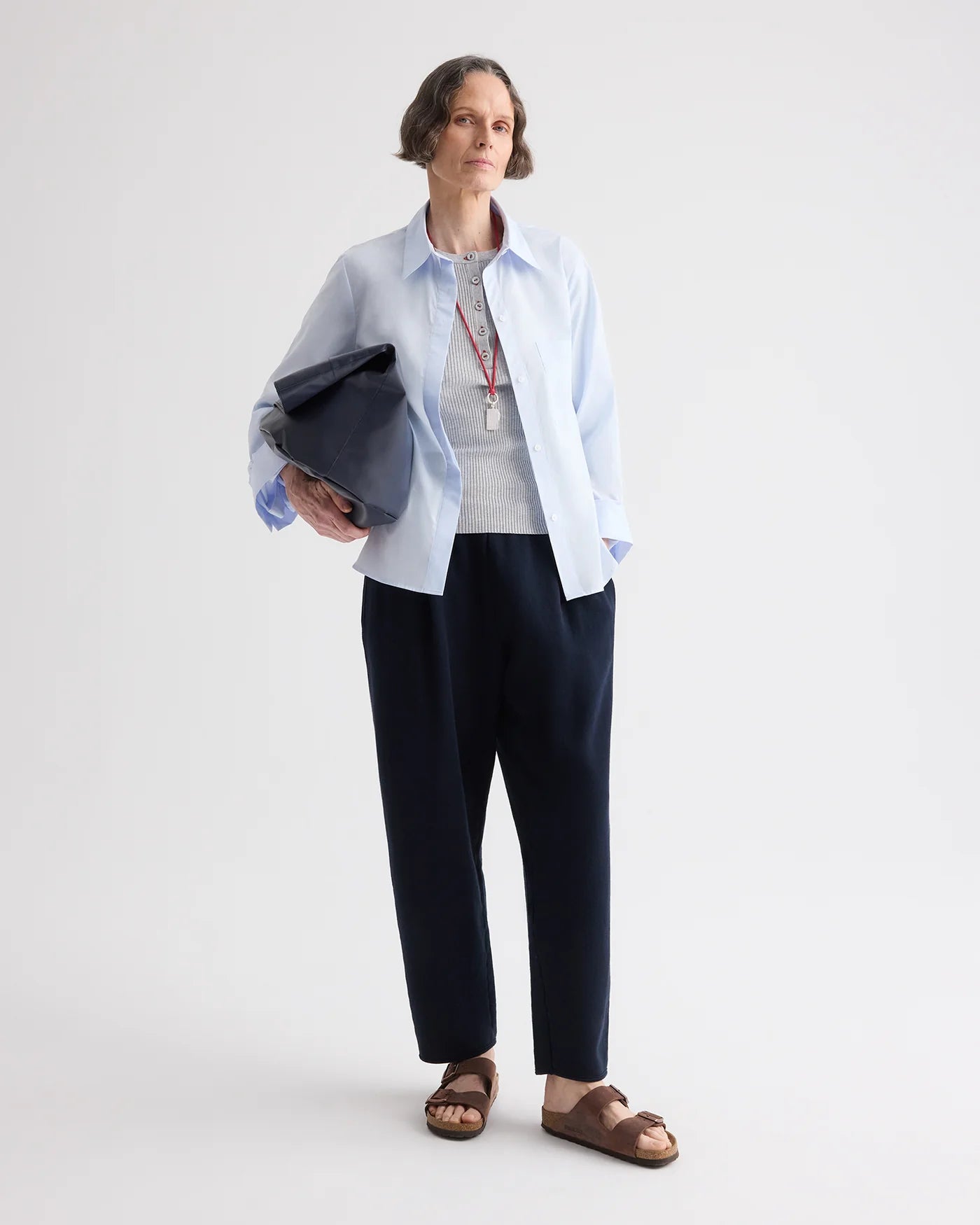 PLEATED SWEATPANT