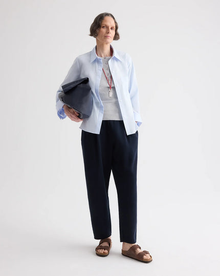 PLEATED SWEATPANT