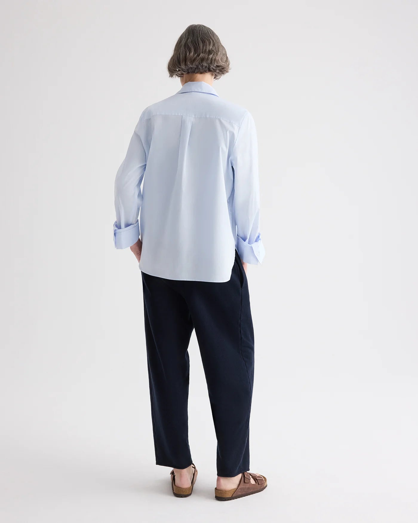 PLEATED SWEATPANT