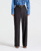 ISLA PANT IN SHINY SUPERSTRETCH WOOL