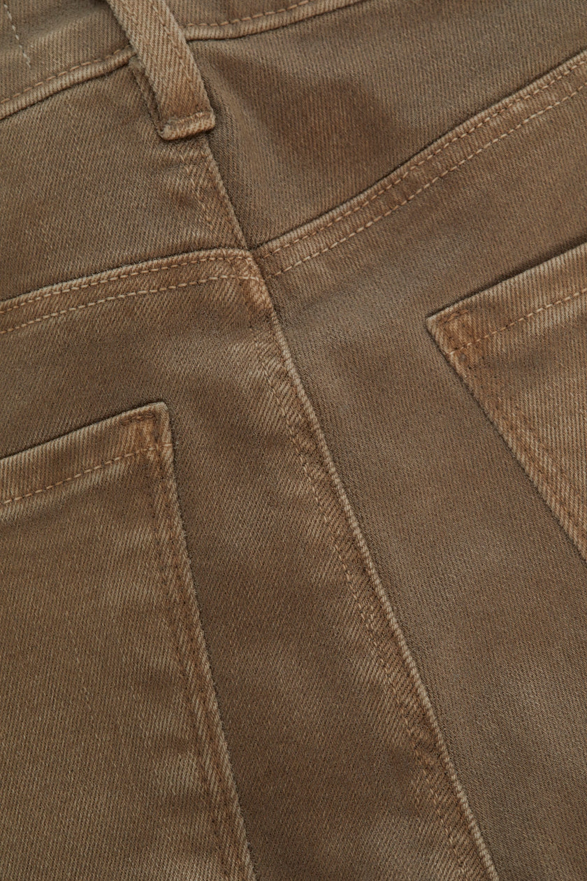 TATI COATED MICRO BOOT JEAN