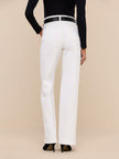SCOTTIE WIDE LEG JEAN IN BLANC