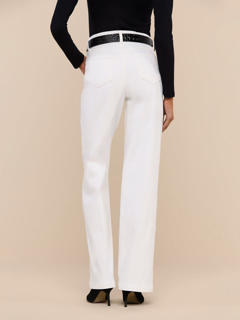 SCOTTIE WIDE LEG JEAN IN BLANC