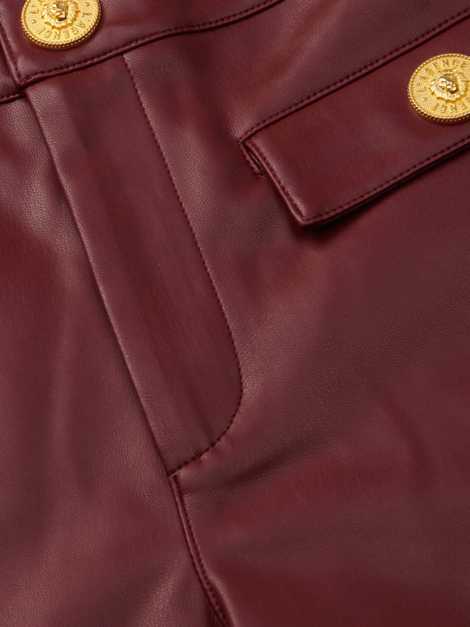DIONNE VEGAN LEATHER SHORT
