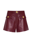DIONNE VEGAN LEATHER SHORT