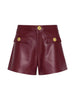 DIONNE VEGAN LEATHER SHORT