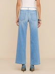 JOANNE LOW RISE WIDE LEG JEAN IN PACIFIC
