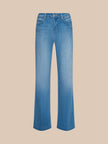 JOANNE LOW RISE WIDE LEG JEAN IN PACIFIC