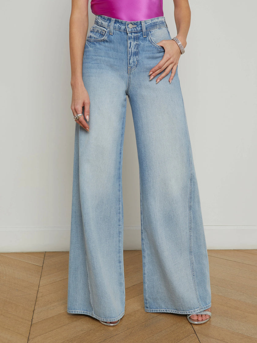 BEAU WIDE LEG JEAN