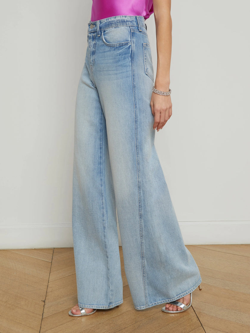 BEAU WIDE LEG JEAN
