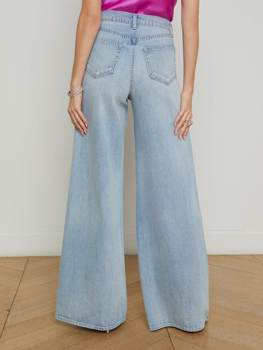 BEAU WIDE LEG JEAN