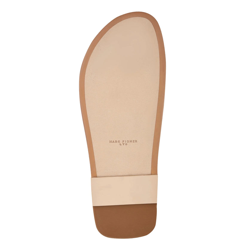 GYNNIE FLAT LEATHER SANDAL